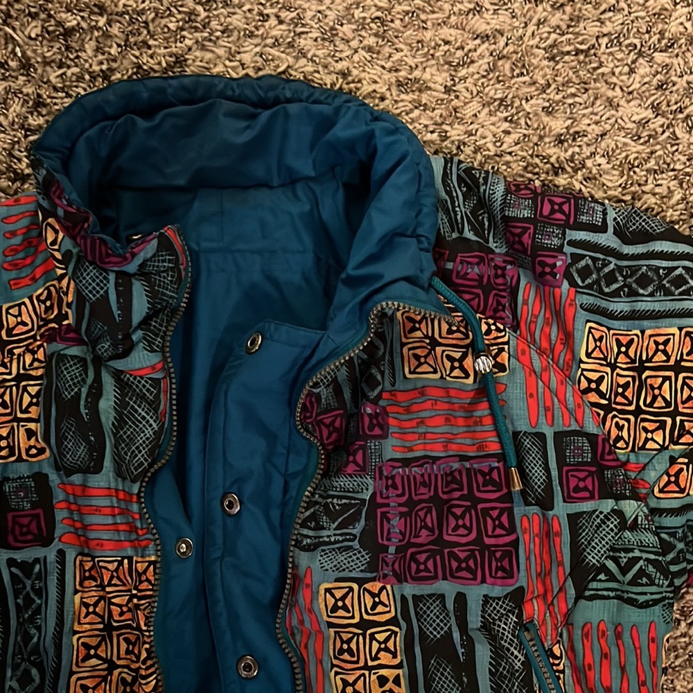 Reversible Patterned Coat